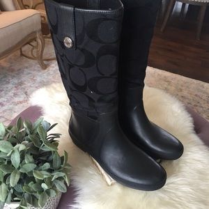 Coach Rain Boots